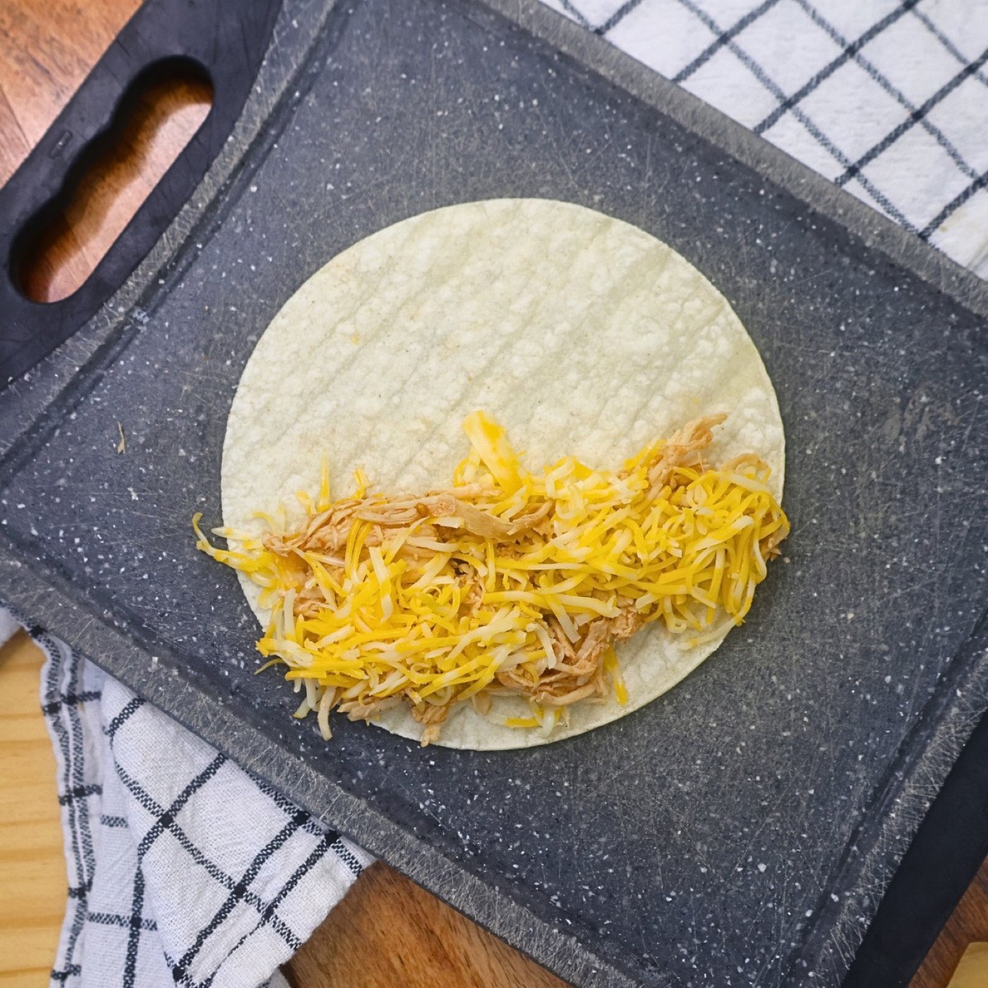 Air Fryer Crispy Chicken Tacos