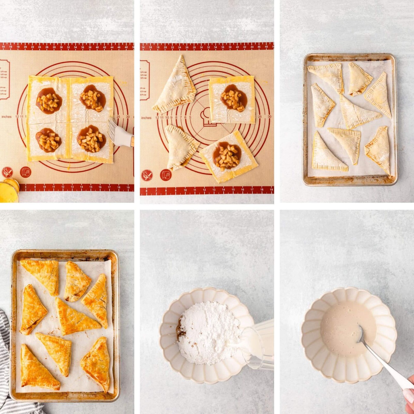 Apple Turnovers With Puff Pastry