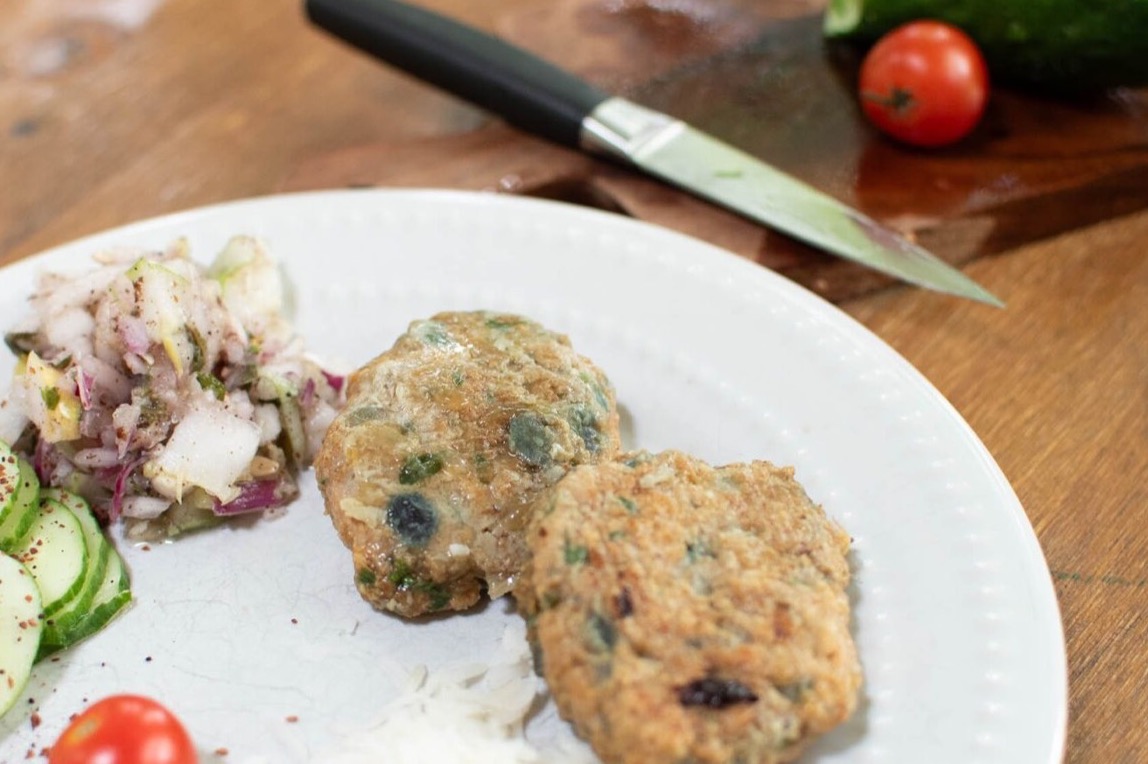Baked Chicken Koftas