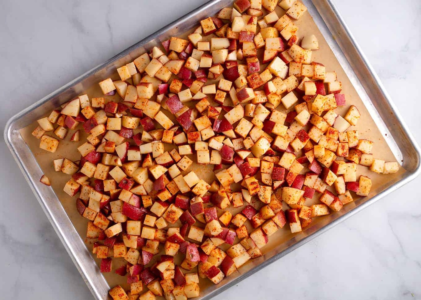 Crispy Oven Roasted Red Potatoes