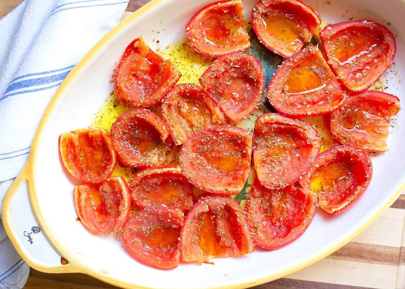 Crostini With Pomodori Al Forno (Oven-Roasted Tomatoes)