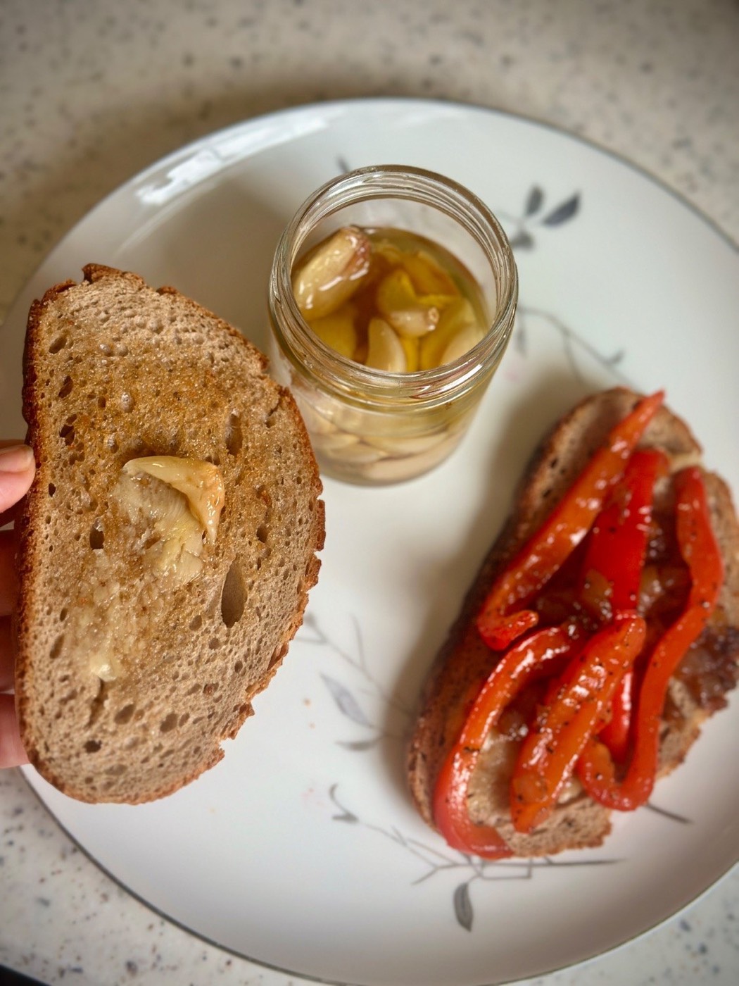 Garlic Confit in Olive Oil