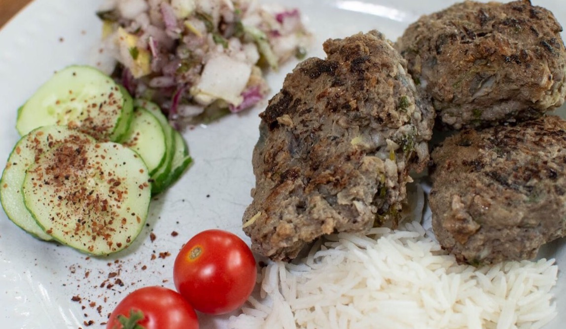 Mediterreanean Beef Koftas